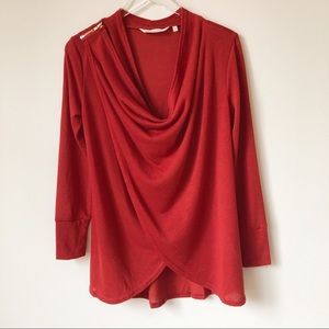 Soft Surroundings Burnt Orange Ridley Tunic